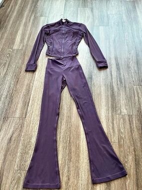 lululemon Align High-Rise Mini-Flare Pant and Cropped Define Jacket Set Align